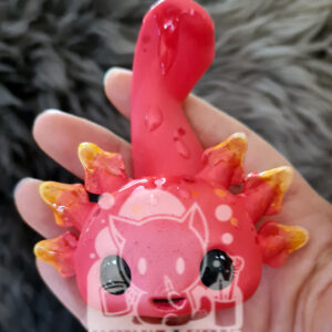 Rosa Axolotl (Reseerviert Astrid)