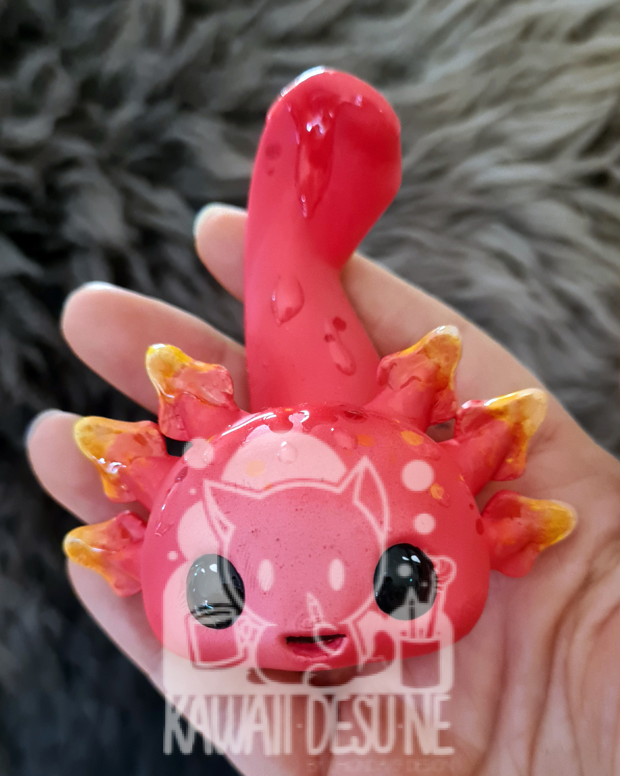 Rosa Axolotl (Reseerviert Astrid)