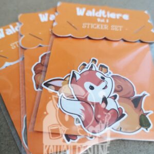 Waldtiere Sticker Set I