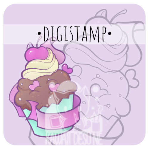 Digitstamp - Cupcake